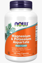 Aspartato de magnesio y potasio vcaps / Magnesium & Potassium Aspartate Veg Capsules