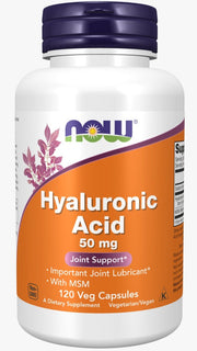 Ácido Hialurónico 50 mg Cápsulas Vegetales / Hyaluronic Acid 50 mg Veg Capsules