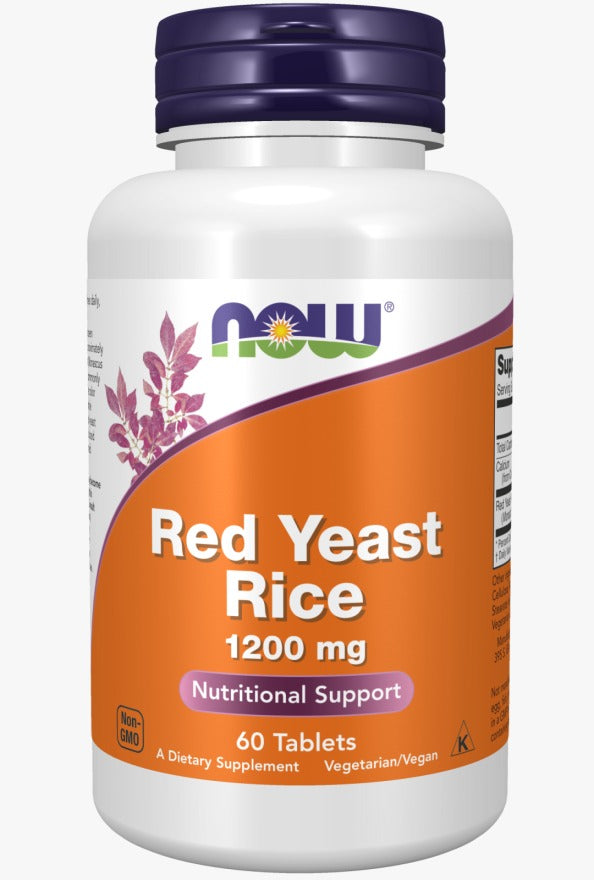 Arroz de Levadura Roja 1200 mg Comprimidos / Red Yeast Rice 1200 mg Tablets