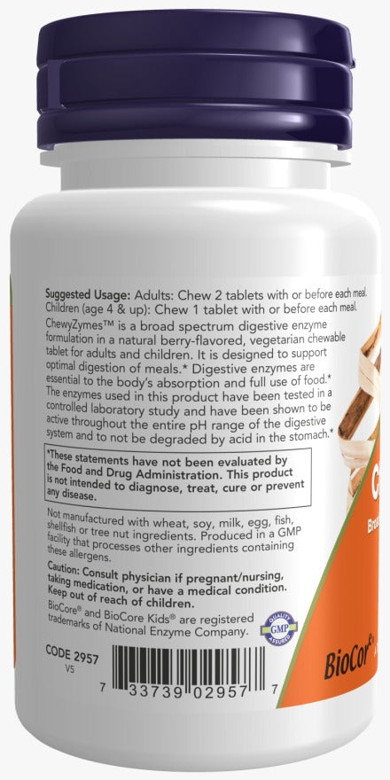 ChewyZymes (90 masticables) / ChewyZymes (90 Chewables)