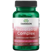 Complejo de resveratrol 180 mg (60 caps) / Resveratrol complex 180 mg (60 caps)