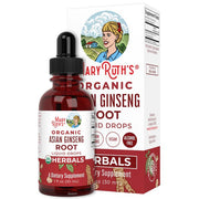 Raíz de ginseng asiático orgánico en gotas (30ml) / Organic Asian Ginseng Root Liquid Drops (1oz)