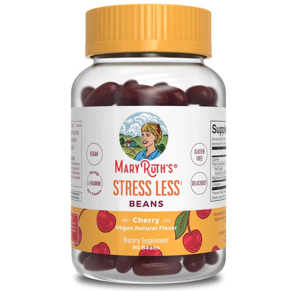 Menos estrés para adultos (90 frijoles) / Adult Stress Less Beans, Cherry, 90 ct