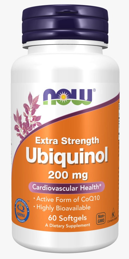 Ubiquinol, extra potente de 200 mg (60 capsulas blandas) / Ubiquinol, Extra Strength 200 mg (60 Softgels)